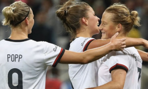 Melanie Behringer. Meilleure buteuse actuelle des JO avec 4 buts. Milieu relayeur. Crédit FIFA. Lesfeminines.fr