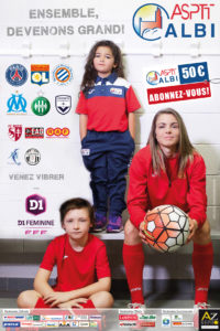 affiche d'Albi. Crédit Albi Asptt. Lesfeminines.fr