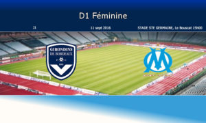 Girondins de Bordeaux - Olympique de Marseille.