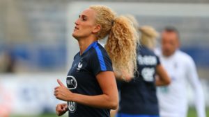 Kheira Hamraoui. Retour en Equipe de France. crédit lesfeminines.fr