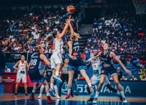 Finale Euro Basket 2017. France-Espagne. Crédit ffbb. lesfeminines.fr