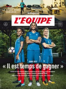 La Une du magazine de l'Equipe. Crédit lesfeminines.fr