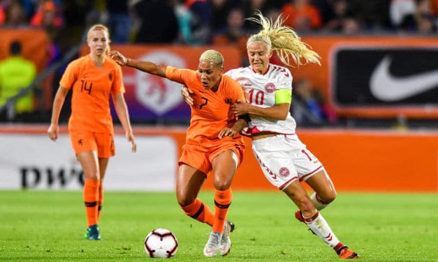 #D1F Les meilleures étrangères mi-2018 : Erin Nayler (NZ), Lucia Bronze (ENG), Wang Shuang (Chine) et Shanice Van de Sanden (PB)