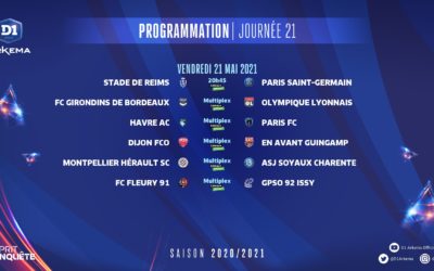 #D1FArkema – 21e journée – Surprise(s) ou surprise entre l&rsquo;Ol et le PSG. C&rsquo;est la question principale de cette 21e journée.