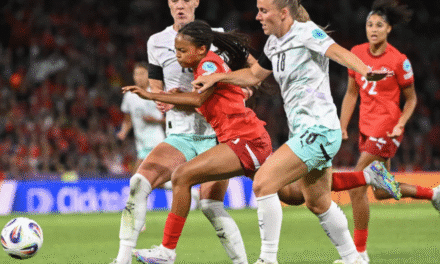 Leila Wandeler (Sui) délivre des centres qui basculent le jeu au moment où personne ne l&rsquo;attend.