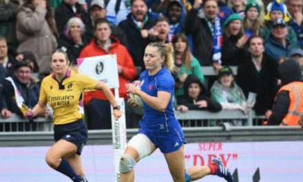 #RUGBY – WCUP2025 (F) – Deux actions des Bleues pour une 1/2F face à l&rsquo;Angleterre.